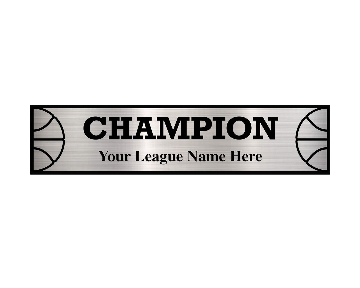 3 Column Basketball / Fantasy Basketball League Plate